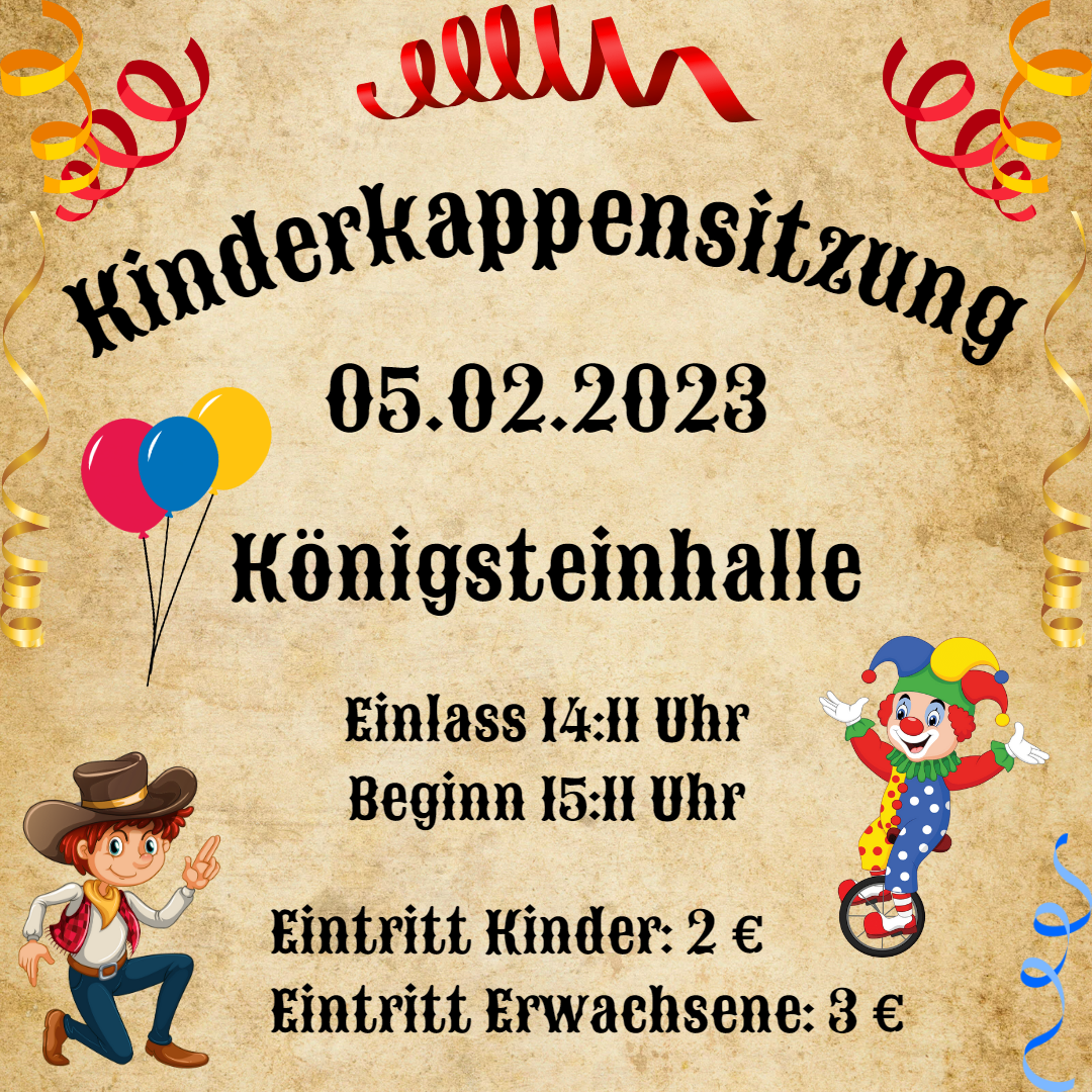 Kinderkappensitzung