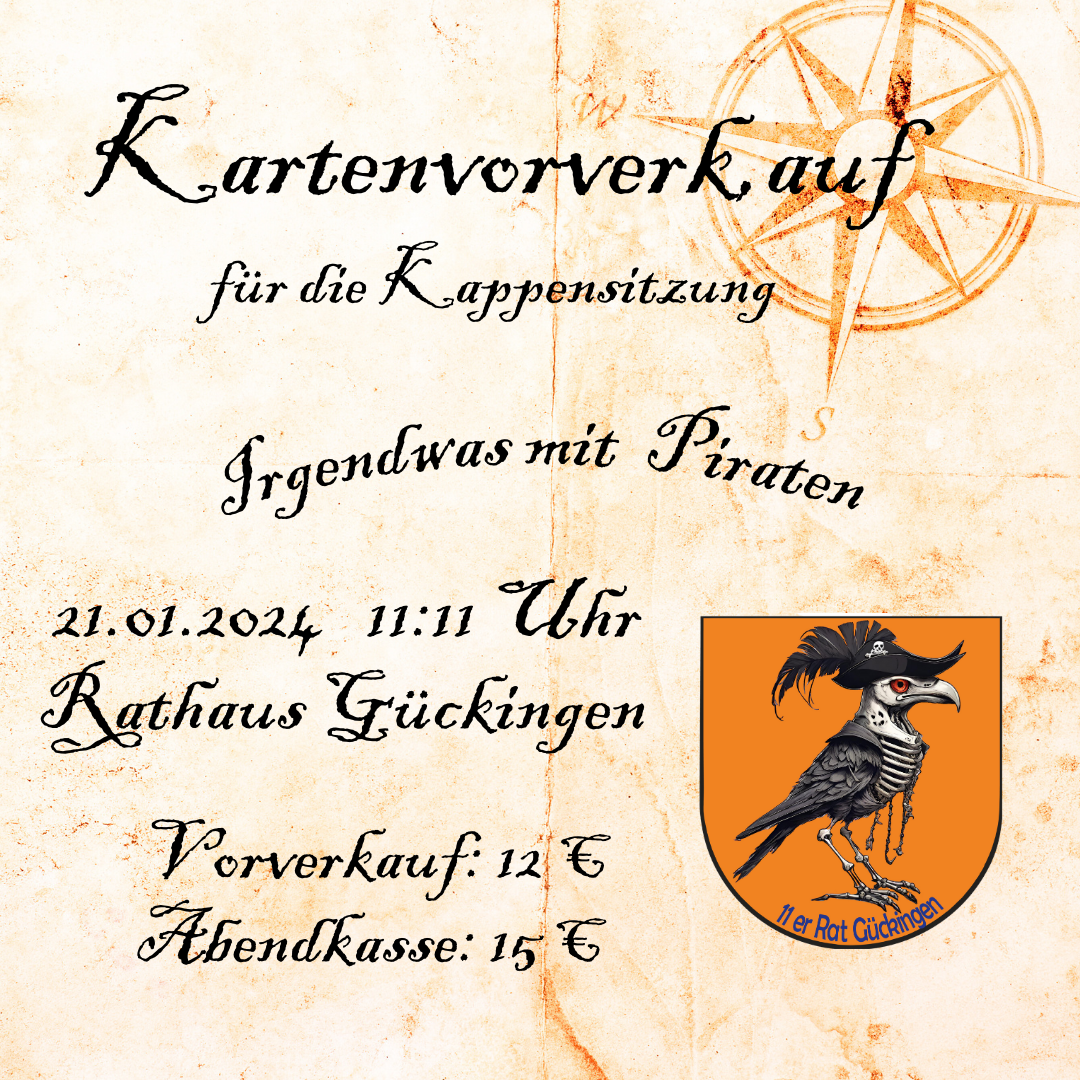 Kartenvorverkauf Instagram Beitrag